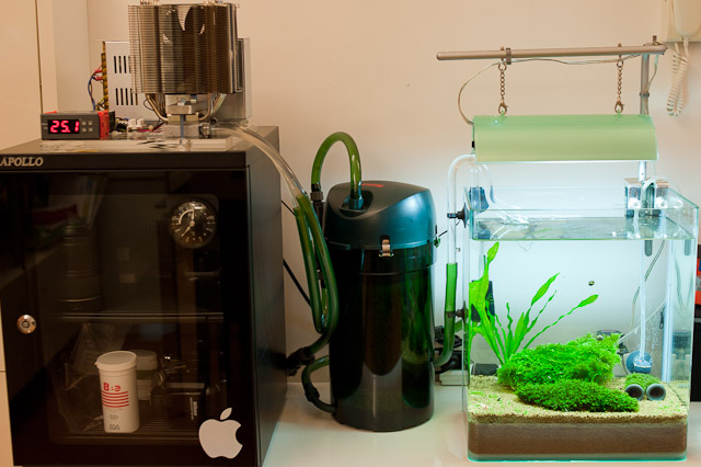 Diy aquarium shop cooler